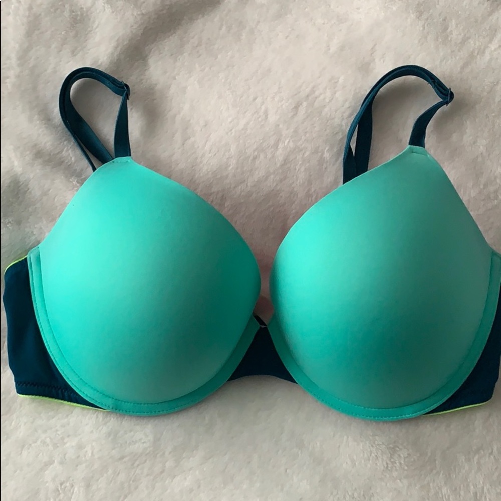 Teal/multi color Victoria’s Secret bra